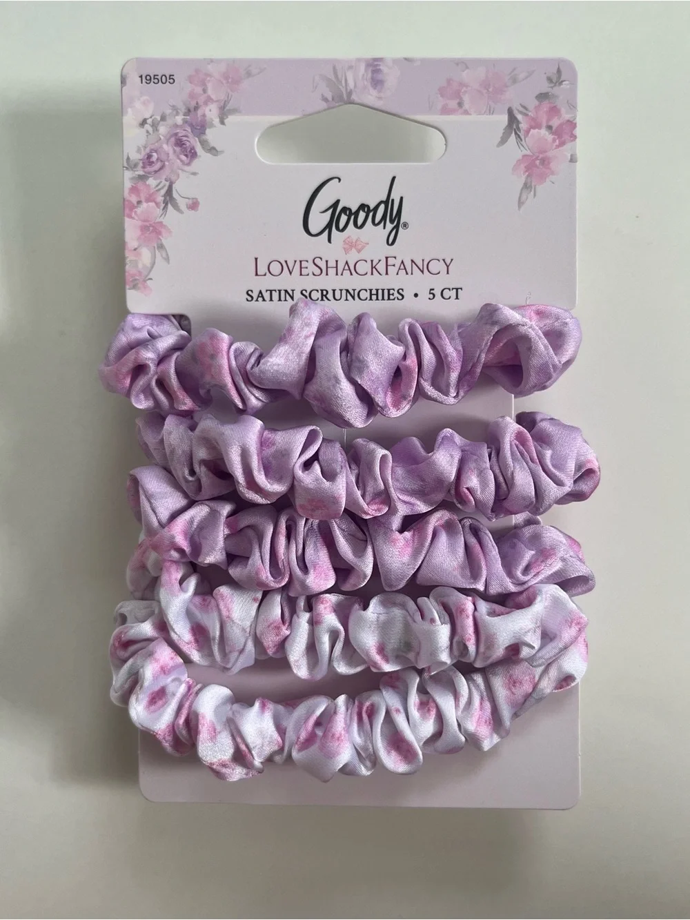Goody x LoveShackFancy Satin Scrunchies